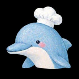 dauphin charmant en cuisine